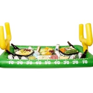 NEW True Zoo Football Field Cooler Inflatable Bar Super Bowl Party Table Buffet